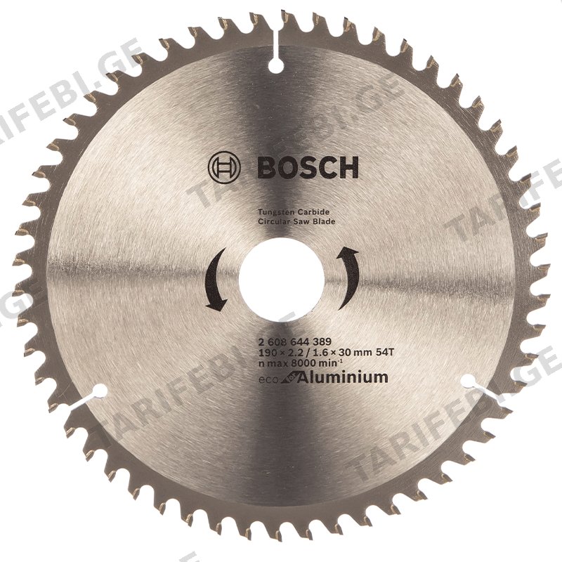 ხერხის პირი BOSCH CIRCULAR SAW BLADE ECO 2608644389