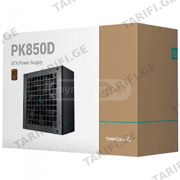 კვების ბლოკი PK850D DEEPCOOL 850W PSU With 80Plus Bronze