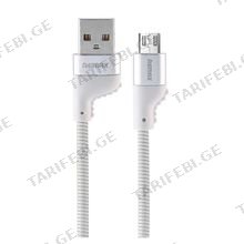 REMAX CAMAROON Data cable for Micro RC-108m white