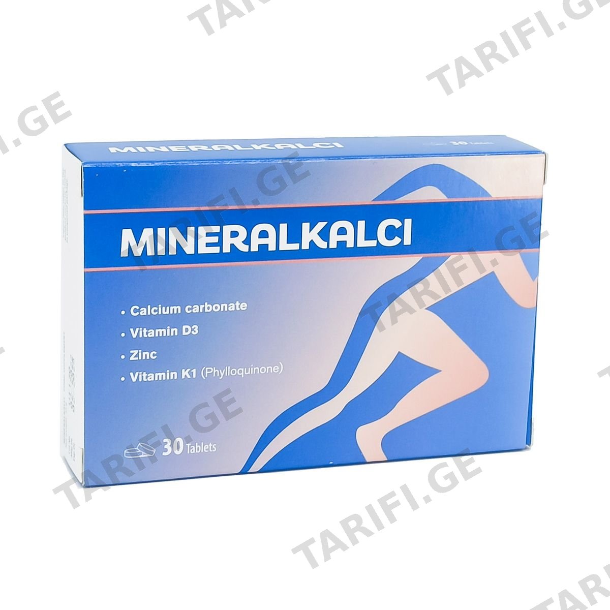 მინერალკალცი - Mineralkalci 30 ტაბლეტი