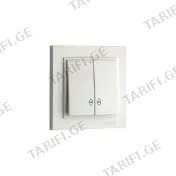 ჩამრთველი რევერსი ორიანი DESPINA white - 102-190023-111