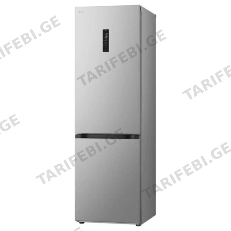 მაცივარი ქვედა საყინულით LG GR-B509FMFW 384ლ SMART INVERTER ვერცხლისფერი