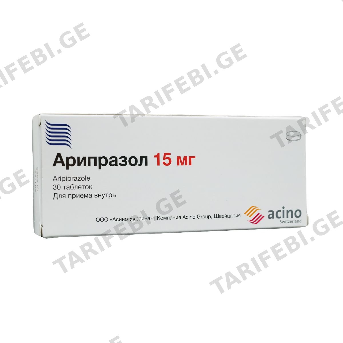 არიპრაზოლი - Ariprazol 15მგ 30 ტაბლეტი