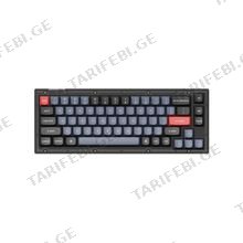 KEYCHRON V2-A3 V2 K BROWN HOT-SWAP RGB სადენიანი მექანიკური კლავიატურა