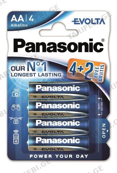 ელემენტი Panasonic 6ც