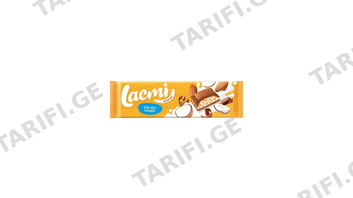 ROSHEN შოკოლადი ლაკმი რძიანი ნუში-280გრ