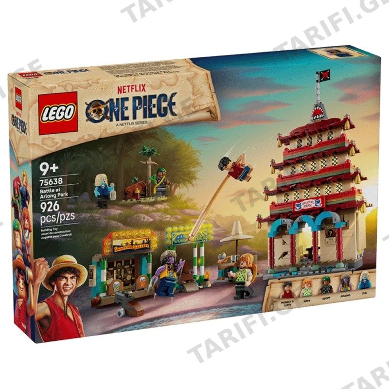 ასაწყობი კონსტრუქცია LEGO 75638 ONE PIECE ბრძოლა არლონგ პარკში 926 ნაწილი