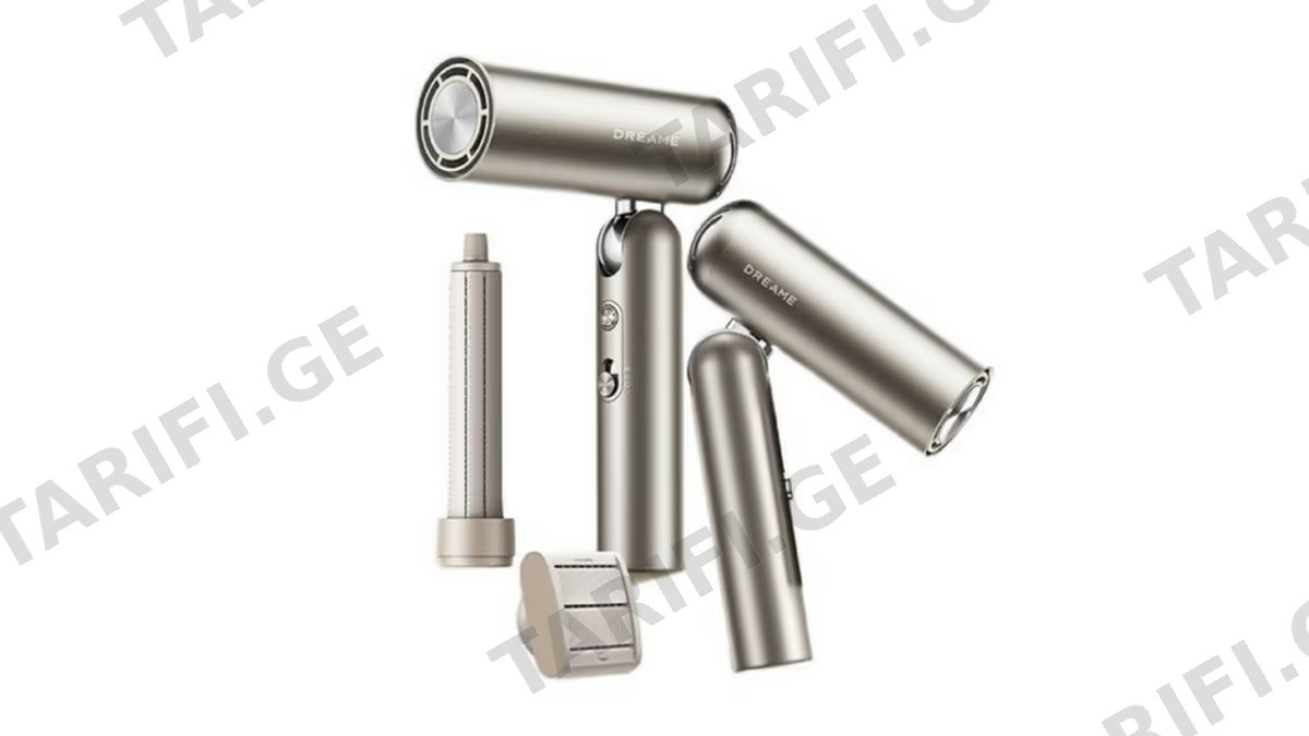 თმის საშრობი Dreame AHD51, 1300W, Hair Dryer, Titanium Gold