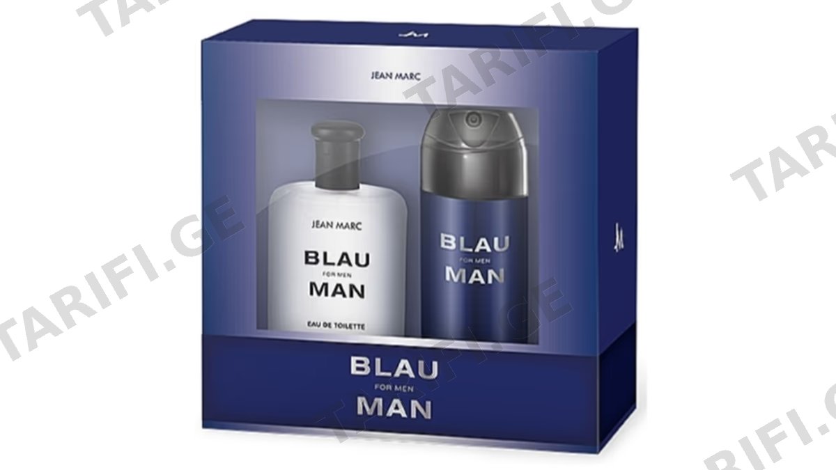 ჟან მარკი სასაჩუქრე ნაკრები 3655 მამაკაცის Blau Man *