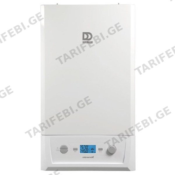 გათბობის კონდენსაციური ქვაბი DEMIR DOKUM NITROMIX P35kw კოაქსალური მილით