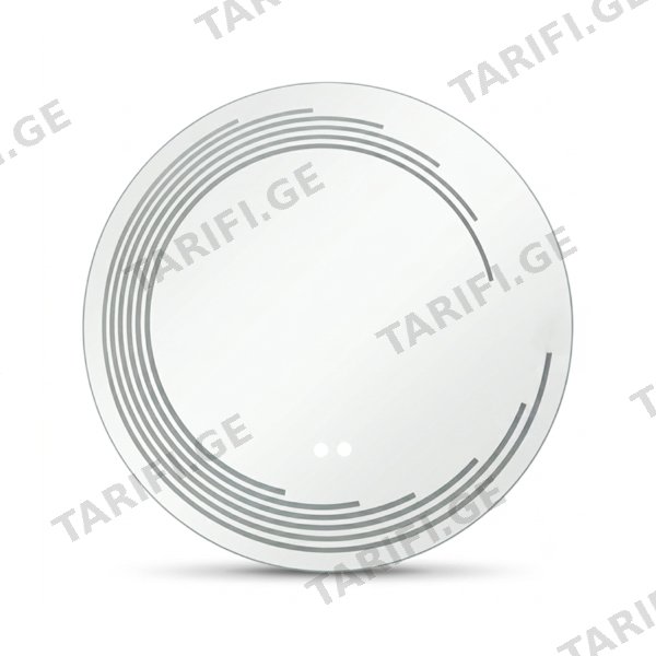 აბაზანის სარკე (Three color light&Defogger 800x800mm) (C Round-3F)
