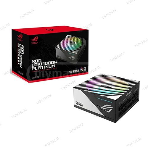 კვების ბლოკი - Asus Rog Loki 1000 Watt 80 Plus Platinum SFX