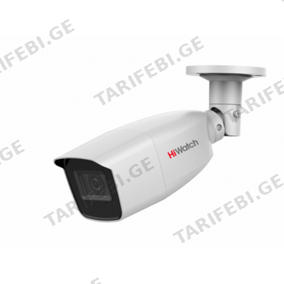 კამერა,Hiwatch, DS-T206(B), 2.8-12mm,HDTVI,2mp,Bullet,Fix,IR40m,,