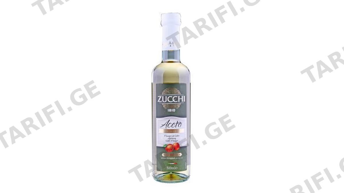 ძმარი /Zucchi/ ვაშლის 0,5 ლ