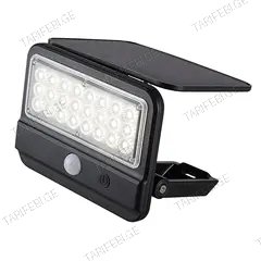 სანათი კედლის Rabalux Flaxton 7W 4000К 700Lm IP54 77040 Solar სენსორი შავი