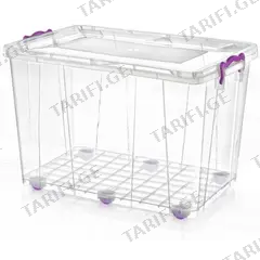კონტეინერი პლასტმასის Irak Plastik HOME DESIGN SA-455 60 ლ