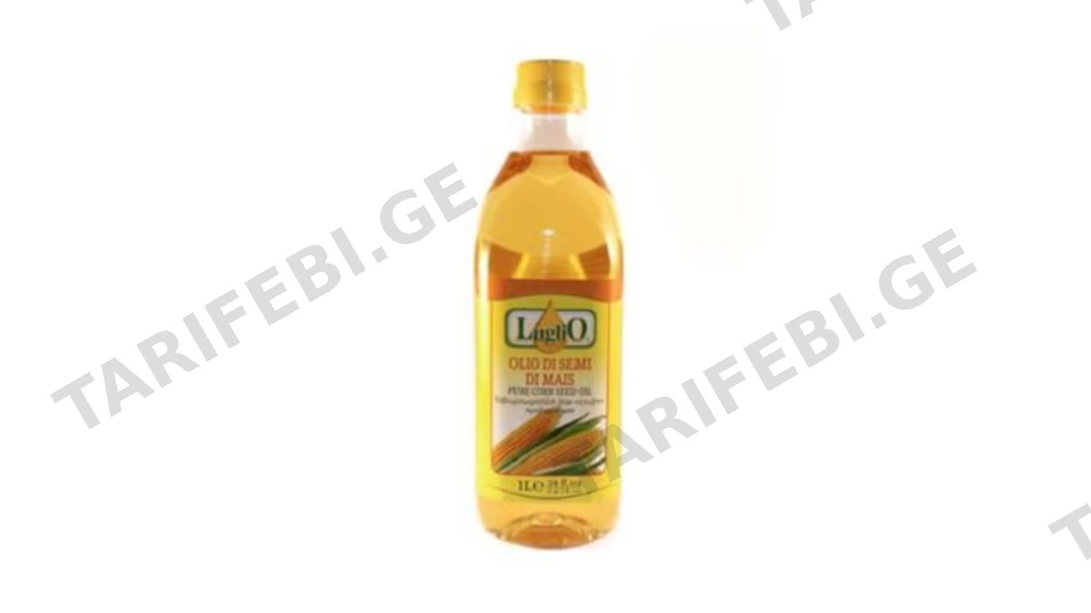 "Luglio"- სიმინდის ზეთი 1000მლ.