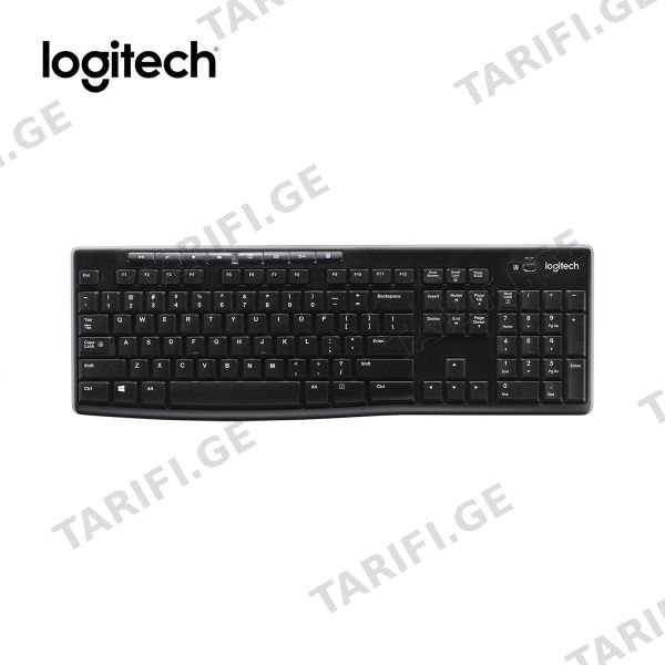 კლავიატურა Logitech K270 Keyboard Black L920-003757