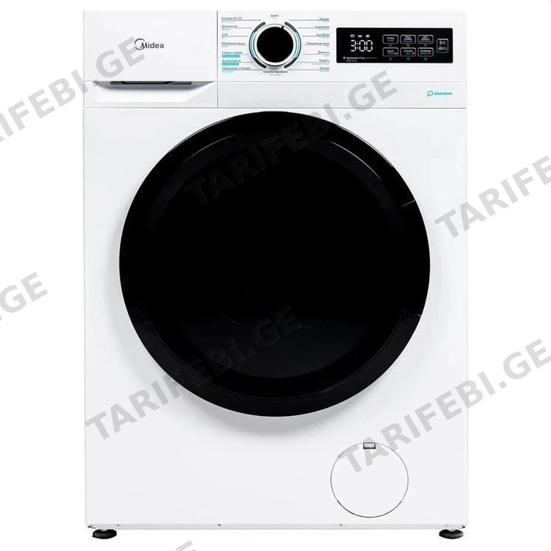 სარეცხი მანქანა MIDEA MF01814BS47/T 8 კგ 1400 ბრ/წთ ვერცხლისფერი