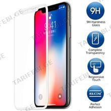 REMAX Caesar Series 3D Tempered Glass For iPhone X White ეკრანის დამცავი