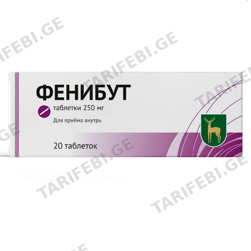 ფენიბუტი ტაბლეტი 250მგ  #20