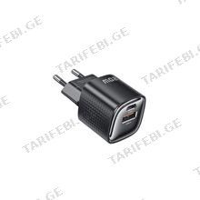 USB-C დამტენი Toocki Usb-c GaN pd charger 20W USB-A, Type-C Charger, XR01, Black