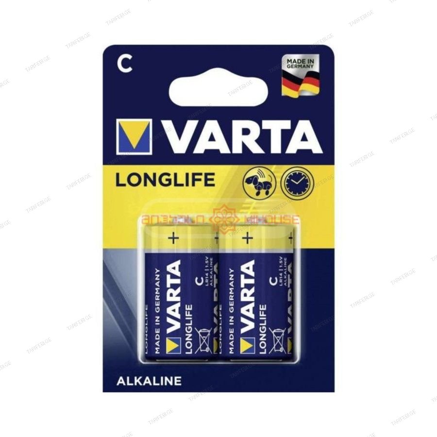 ელემენტი Longlife C BL2 VARTA