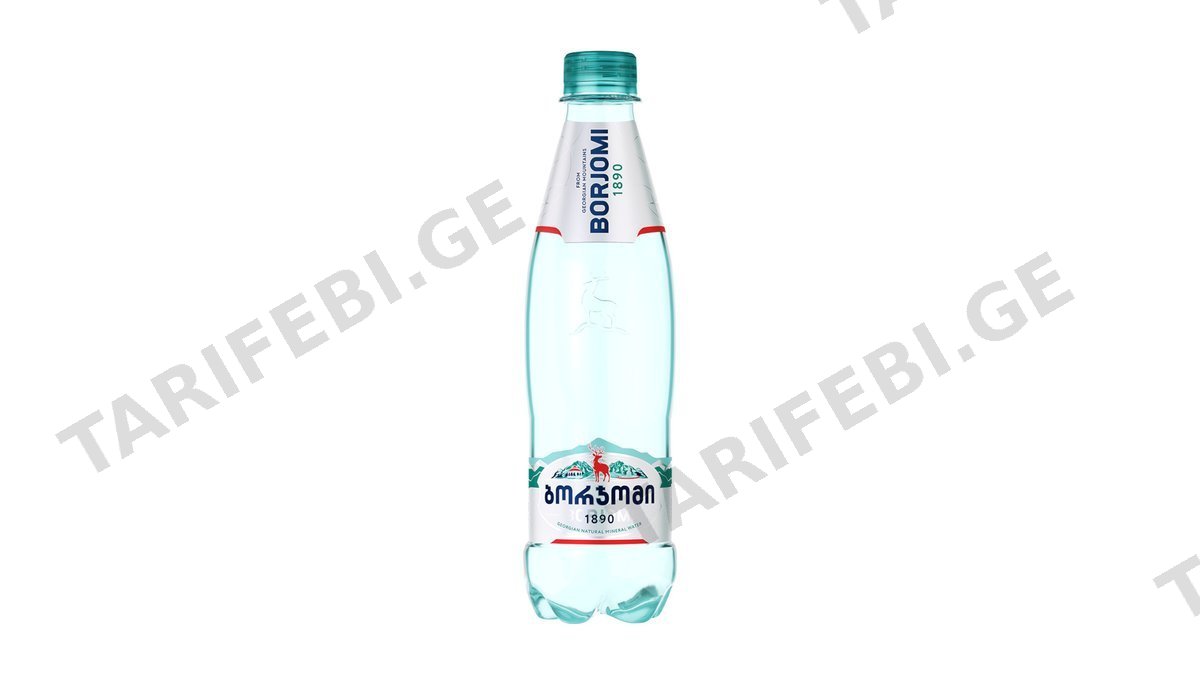 ბორჯომი მინერალური წყალი 0.5ლ