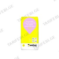 (25კგ) წებოცემენტი ელასტიური weber.kol XL flex