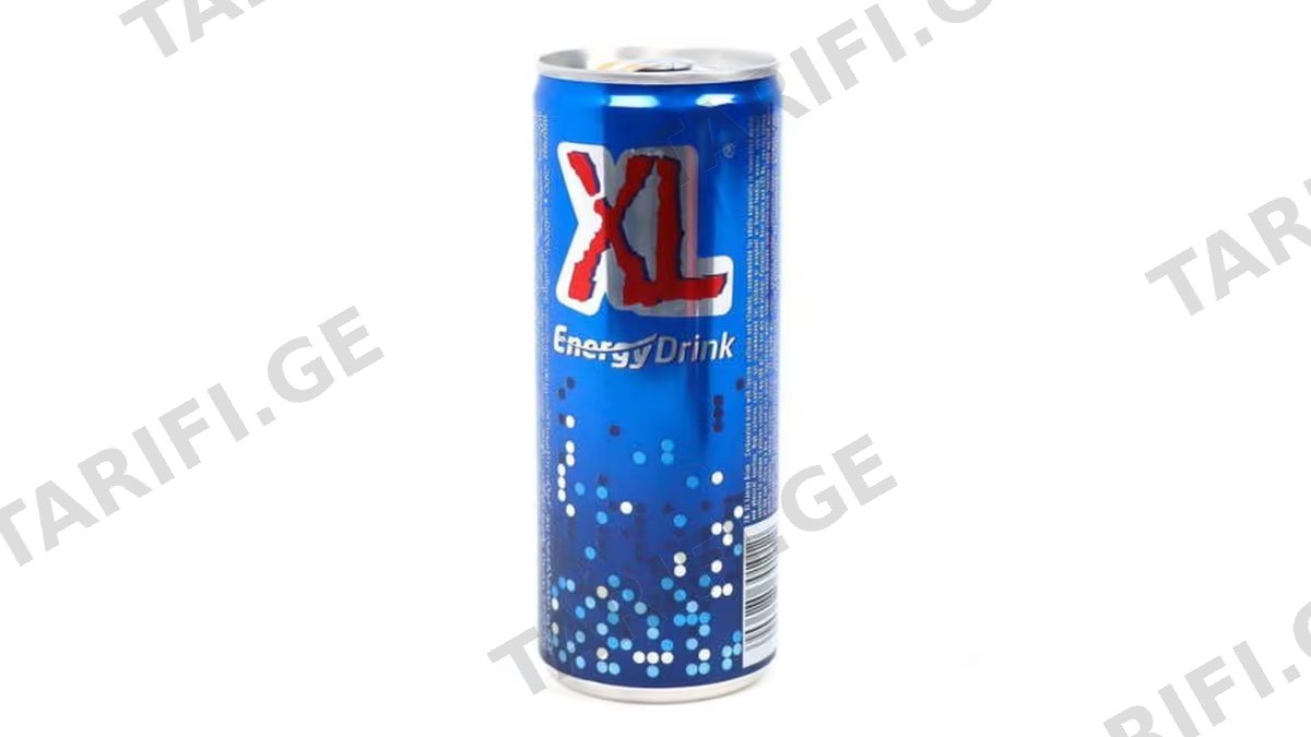 ენერგეტიკული სასმელი XL 0.25ლ