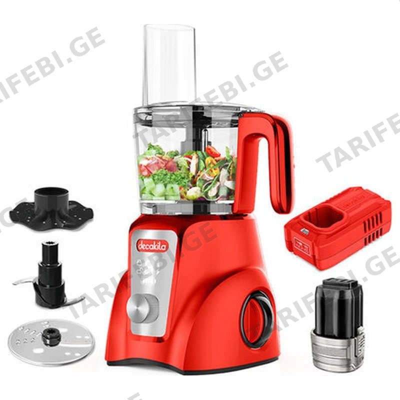 უსადენო ჩოფერი DECAKILA KEMG027R 1.25 ლ