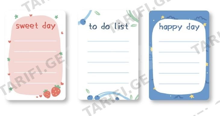 NIIMBOT - T50*75-100 Thermal Label Good Diary