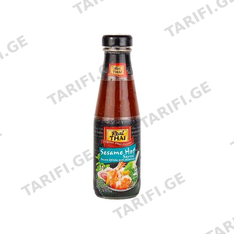 REAL THAI სეზამის სოუსი 200მლ 1ც
