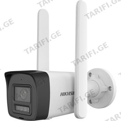 კამერა IP Hikvision,DS-2CD1043G2-LIDUF/4G/SL(2.8mm),4mp,Bullet,IR30m,WL30m,Hybrid Light,Mic&SPK,microSD,IP67