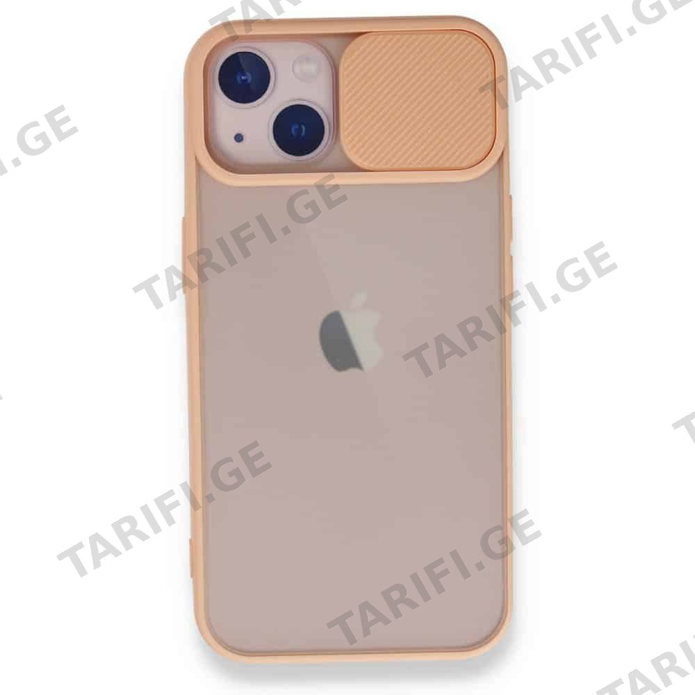 iPhone 13 Palm Camera Sliding Silicone Case კამერის დაცვით ქეისი