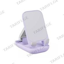 Baseus Seashell Series Folding Phone Stand B10551500511-00 Purple მობილური ტელეფონის სამაგრი
