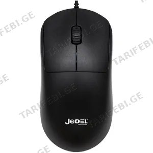 Jedel CP89 Wired Mouse 1.35m Black