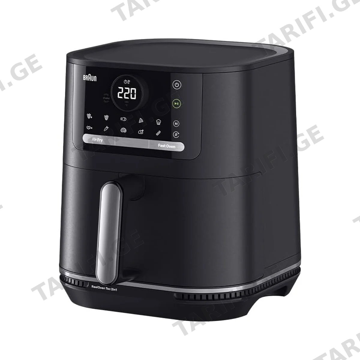აეროგრილი Braun MultiFry 5 Air Fryer 2in1 HF5054IBK 6 L - Black