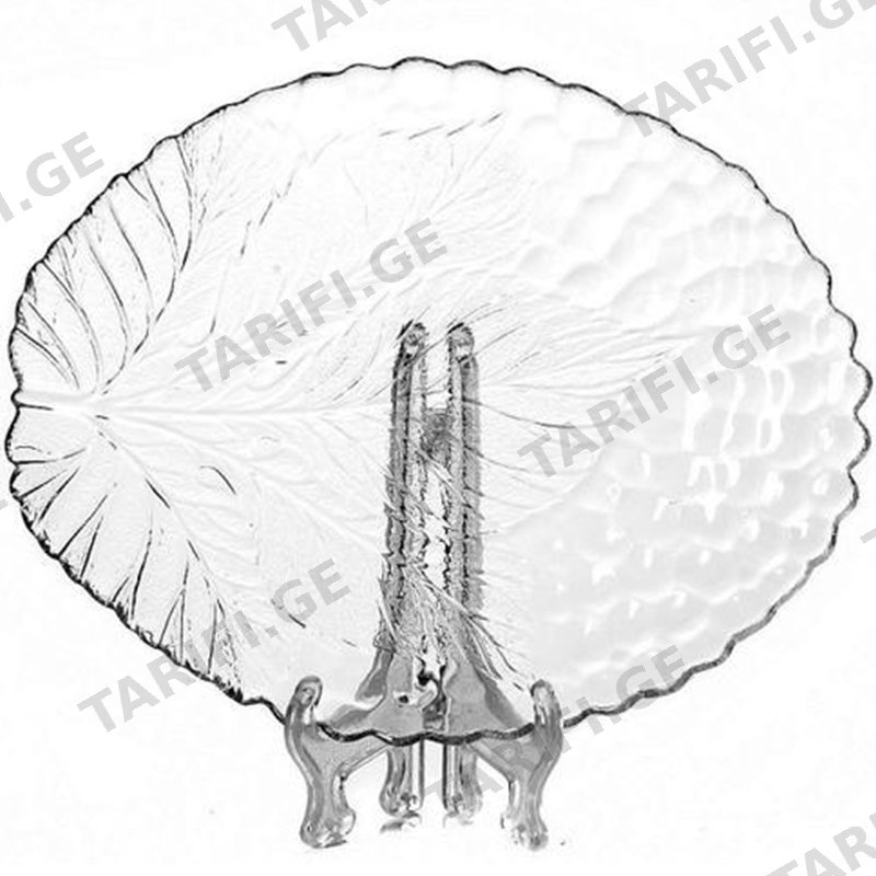 მინის ლანგარი PASABAHCE SULTANA (2PCS, 24CM)