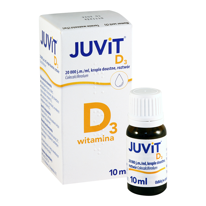 იუვიტი D3 20000ე/მლ10მლ ხს