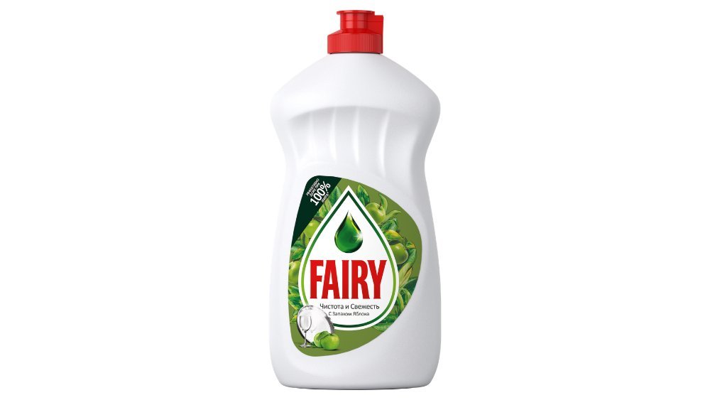 Fairy ჭურჭლის სარეცხი სითხე ვაშლი 450მლ