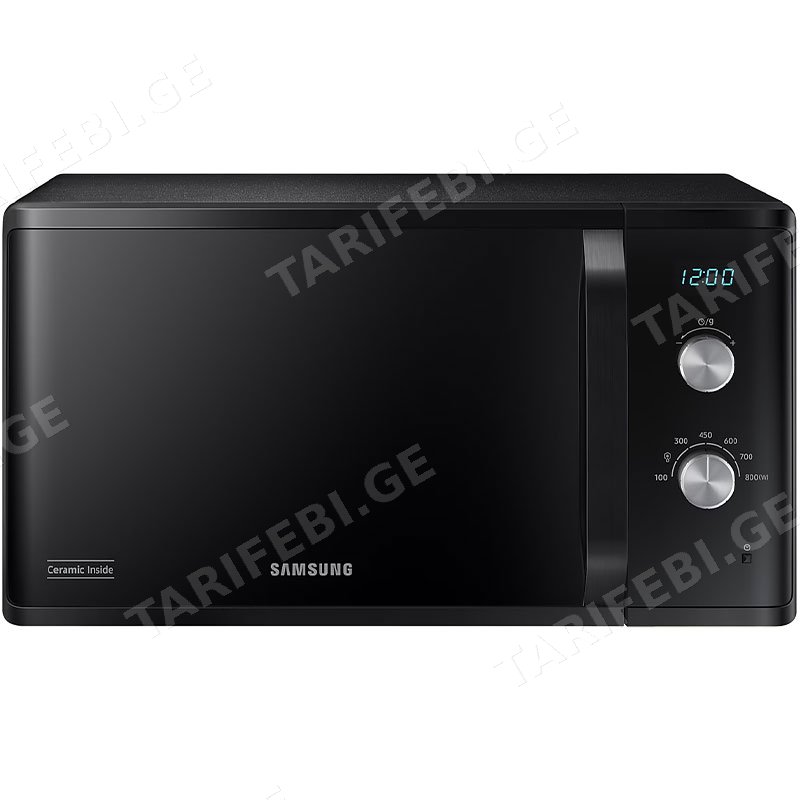 მიკროტალღური ღუმელი SAMSUNG MS23K3614AK/BW (800 W, 23 L)