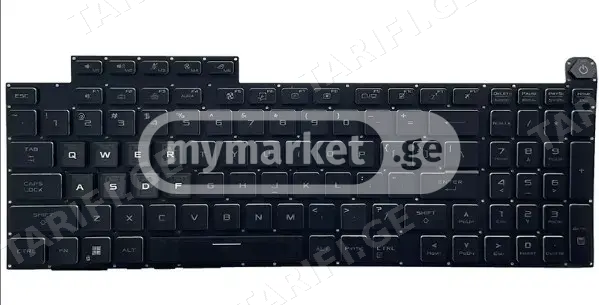 Asus ROG Strix G18 G814 G834 Keyboard RGB კლავიატურა