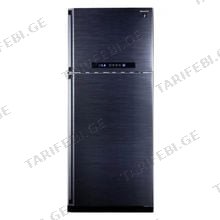 SHARP SJ-PC58A-BK ორკამერიანი მაცივარი