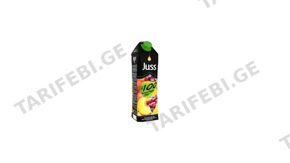JUSS ხილის წვენი 1ლ