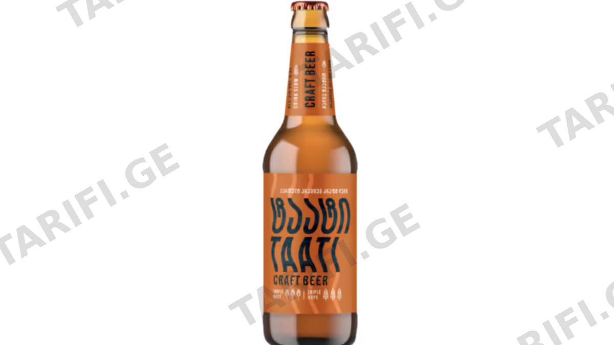 ლუდი ტაატი - 0.5L