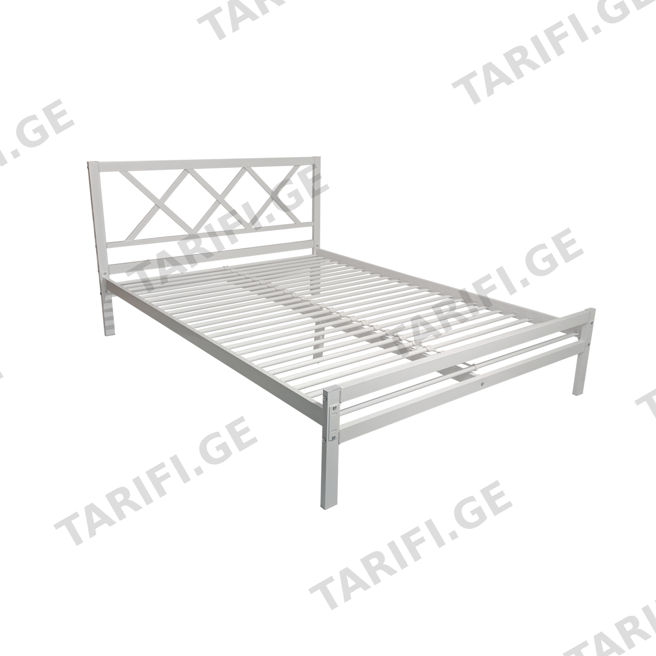 ორადგილიანი საწოლი თეთრი 160*200 (MM942)