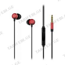 REMAX Metal Wired Music Headset RM-512 Red