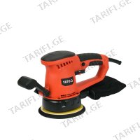 (450W/150მმ) ექსცენტრიული სახეხი მანქანა YATO YT-82207