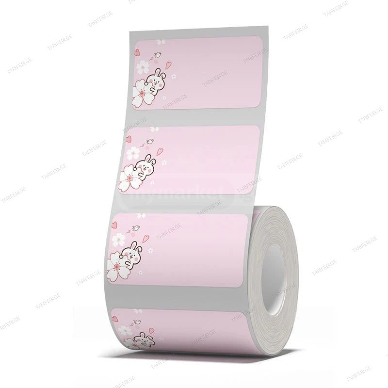 NIIMBOT - T40*20-320 Thermal Label Pink Rabbit